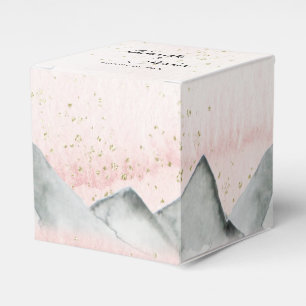 Ballotins Ballotin Carré Mariage de Pink Sunrise Mountain