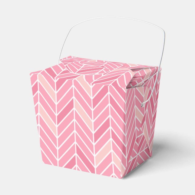 Ballotins Ballotin Chevron Cantileveron | rose cendré (Verso)