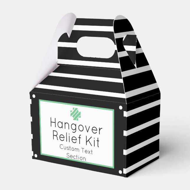 Ballotins Ballotin Chic Black and Mint Hangover (Verso)