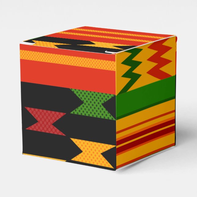 Ballotins Ballotin coloré Kente (Verso)