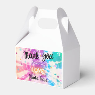 Ballotins Ballotin d'anniversaire de la fille Tiedye. ballot