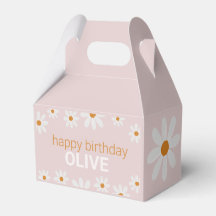 Ballotin d'anniversaire de Retro Daisy