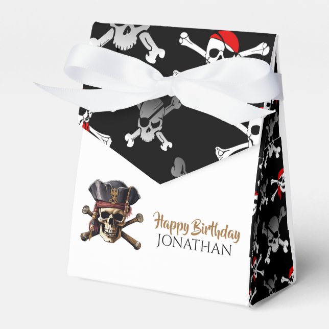 Ballotins Ballotin d'anniversaire Pirate Gold (Verso)