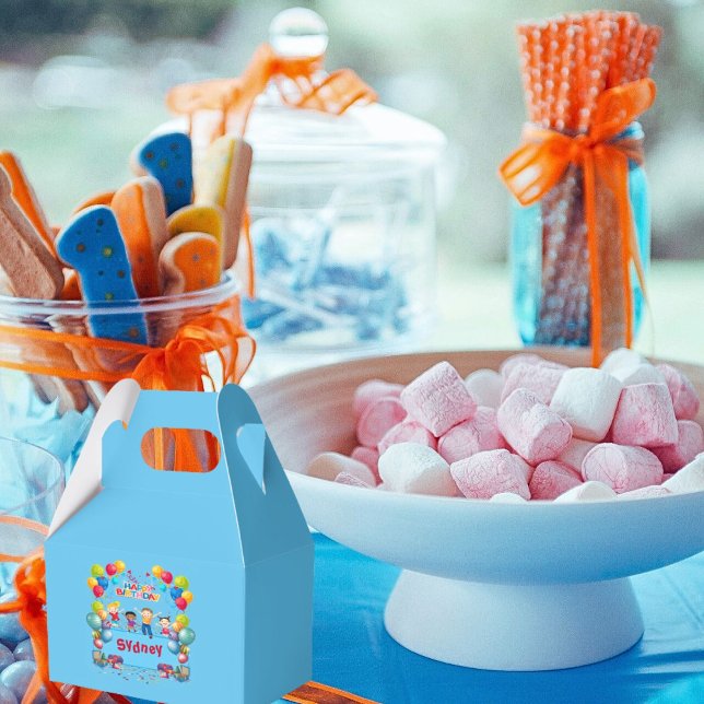 Ballotins Ballotin d'anniversaire pour enfants avec ballons (Créateur téléchargé)