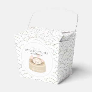 Ballotins Ballotin de Baby shower blanc Little Potsticker