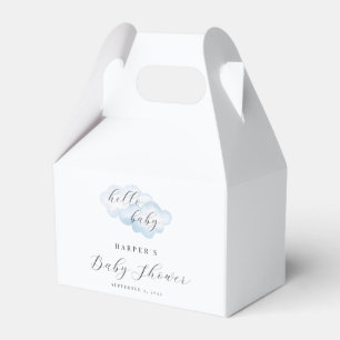 Ballotins Ballotin de Baby shower de nuage bleu aquarelle