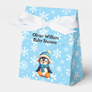 Ballotins Ballotin de Baby shower de pingouin personnalisé