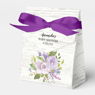 Ballotins Ballotin de Baby shower des fleurs de lavande rust