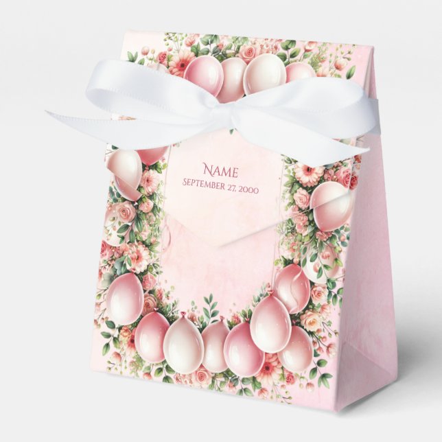 Ballotins Ballotin de ballons roses (Verso)