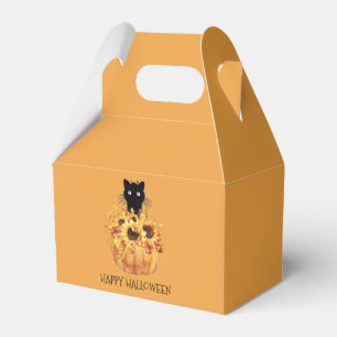 Ballotins Ballotin de chat noir Citrouille d'Halloween