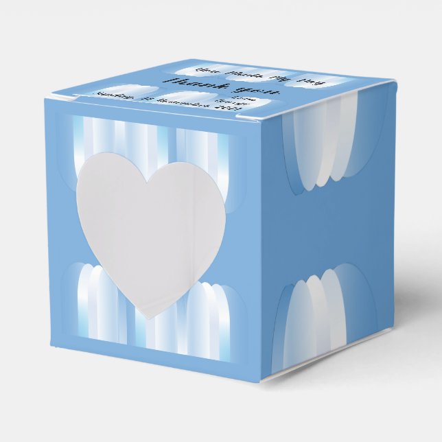 Ballotins Ballotin de coeur bleu foncé (Verso)