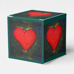 Ballotins Ballotin de coeur peint