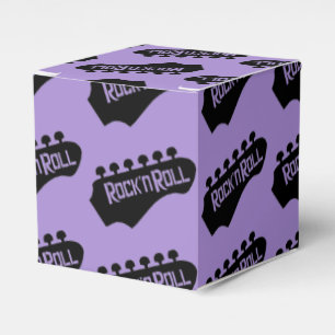 Ballotins Ballotin de cube en motif de guitare de rock
