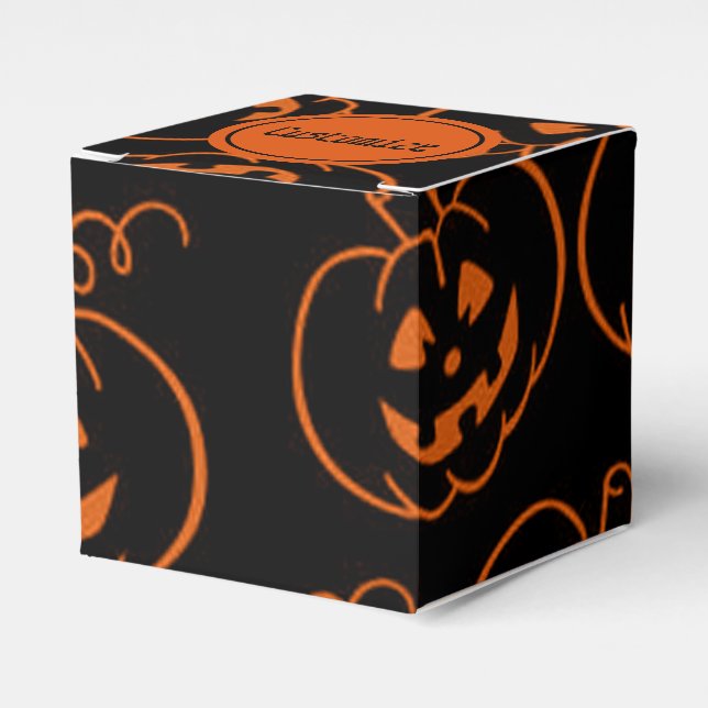 Ballotins Ballotin de cuisine Citrouille d'Halloween (Verso)