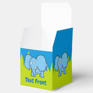 Ballotins Ballotin de dessin animé d'éléphants bleus