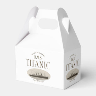 Ballotins Ballotin de fantôme Titanic Séphia White Gable