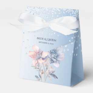 Ballotins Ballotin de fleurs rose bleue