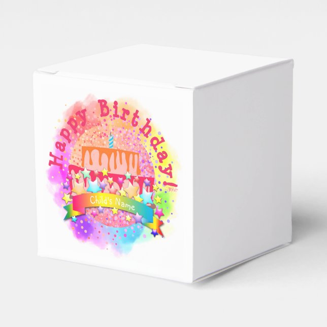 Ballotins Ballotin de gâteau d'anniversaire - HAMbWG (Verso)