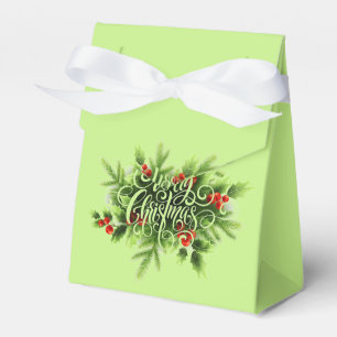Ballotins Ballotin de Joyeux Noël de houx