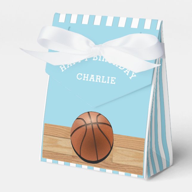 Ballotins Ballotin de la fête d'anniversaire de basket (Verso)