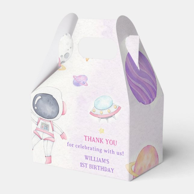 Ballotins Ballotin de la fête d'anniversaire de l'astronaute (Verso)