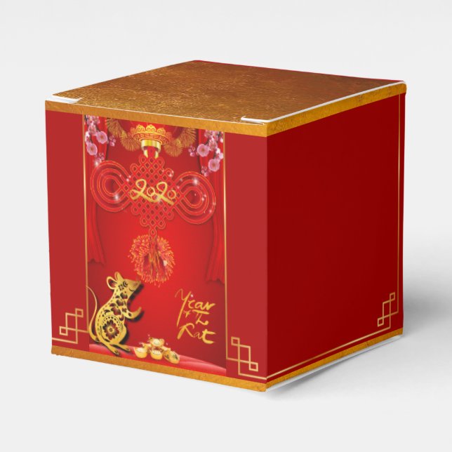 Ballotins Ballotin de l'année du noeud rouge chinois (Verso)