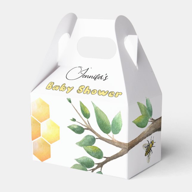 Ballotins Ballotin de Little Bee Baby shower (Verso)