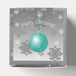 Ballotins Ballotin de l'ornement de Noël fantaisie turquoise