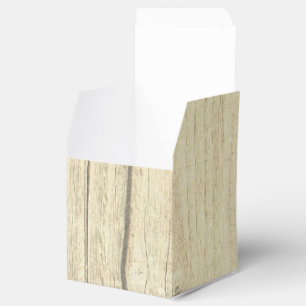 Ballotins Ballotin de mariage campagnard en bois rustique