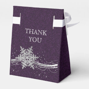 Ballotins ballotin de mariage hivernal Silver