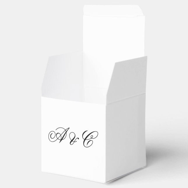 Ballotins Ballotin de mariage personnalisé (Ouvert)