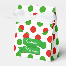 Ballotins Ballotin de Noël grand Polka Point Motif