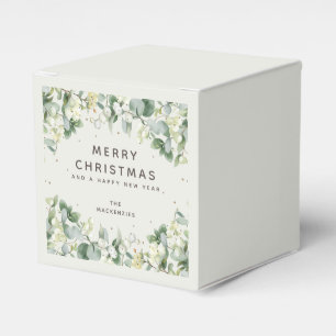 Ballotins Ballotin de Noël personnalisé Snowberry + Eucalypt