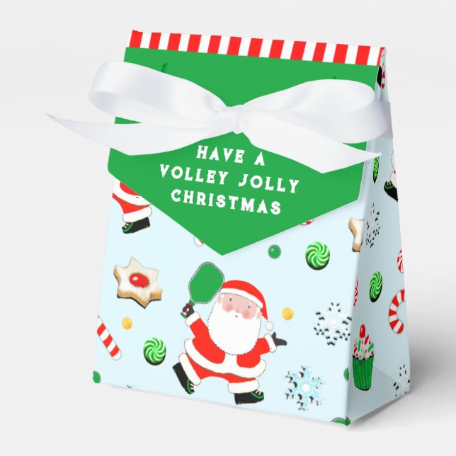 Ballotins Ballotin de Noël Pickleball (Verso)
