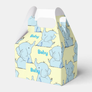 Ballotins Ballotin de papier pour bébé éléphant douche, Gabl