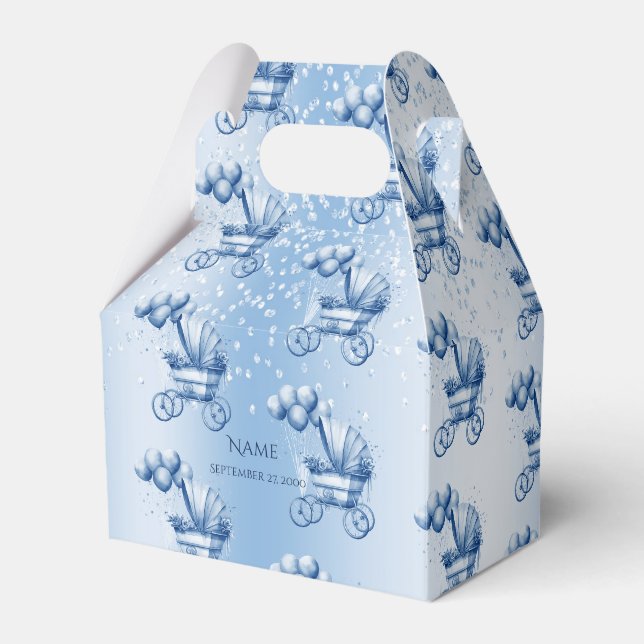 Ballotins Ballotin de poussette bleue (Verso)
