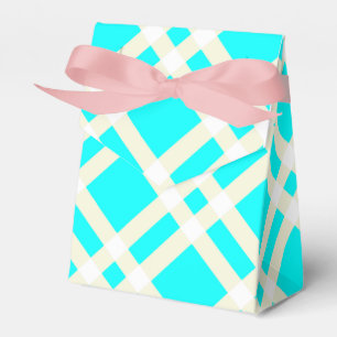 Ballotins Ballotin de style de tente En vichy turquoise