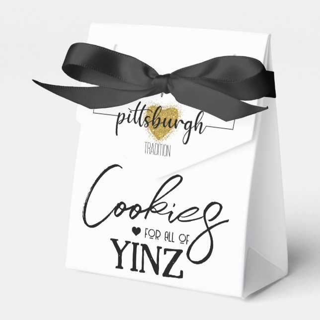 Ballotins Ballotin de table de cookies de Pittsburgh (Verso)