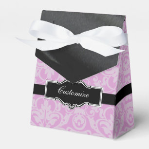 Ballotins Ballotin de tentes couleur rose et noire