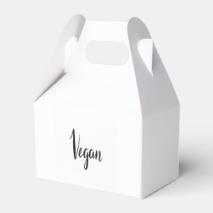 Ballotins Ballotin de typographie manuscrite Vegan