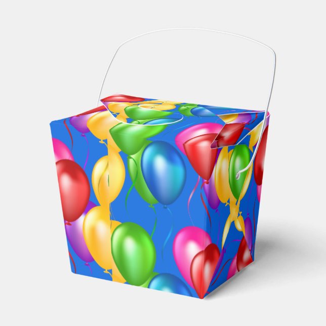 Ballotins Ballotin des ballons d'anniversaire (Verso)