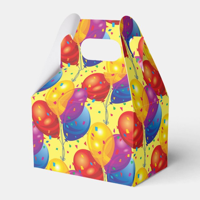 Ballotins Ballotin des ballons d'anniversaire (Verso)