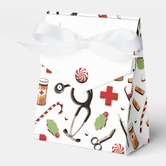 Ballotins Ballotin des cadeaux de vacances en soins de santé (Verso)