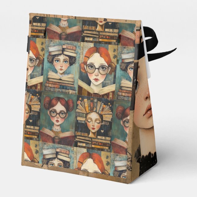 Ballotins Ballotin des livres de lecture pour femmes (Arrière)