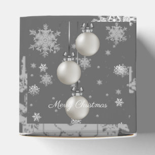 Ballotins Ballotin des ornements de Noël en argent