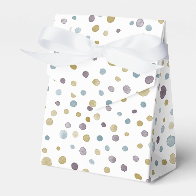 Ballotins Ballotin des points d'aquarelle Janet Confetti (Verso)