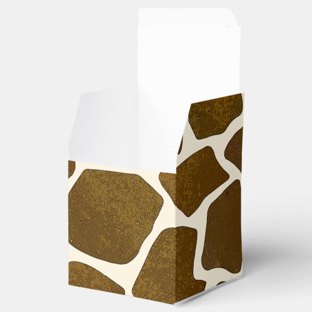 Ballotins Ballotin d'impression Giraffe personnalisable (Ouvert)