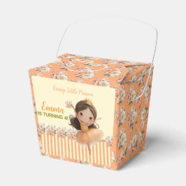 Ballotins Ballotin du bal de la petite princesse orange