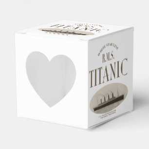 Ballotins Ballotin du Coeur blanc Sepia Titanic