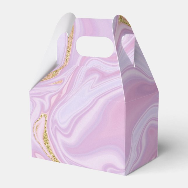 Ballotins Ballotin en marbre rose et or (Verso)